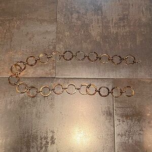 Tortoise shell vintage belt